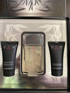 Givenchy Play Gift set for Him after shave gel shower gel EDT perfume spray BNIB authentic