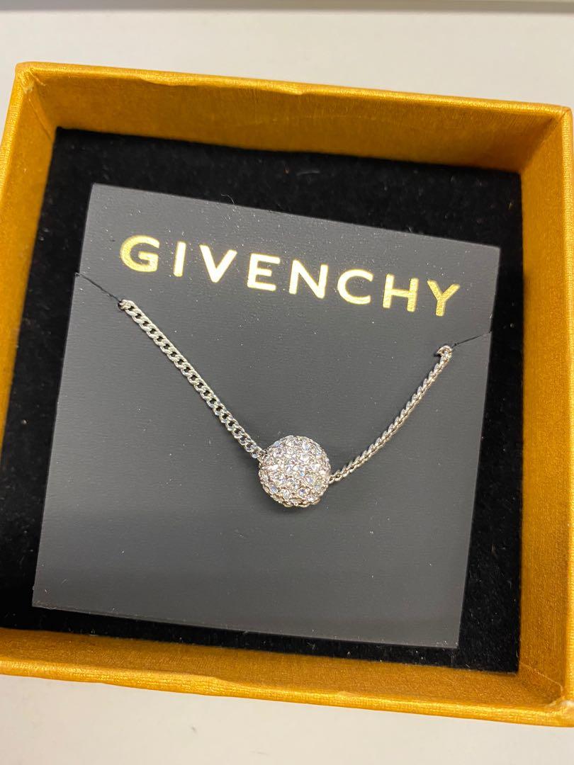 Givenchy X Swarovski 許願球滿天星水晶頸鏈, 名牌, 飾物及配件- Carousell