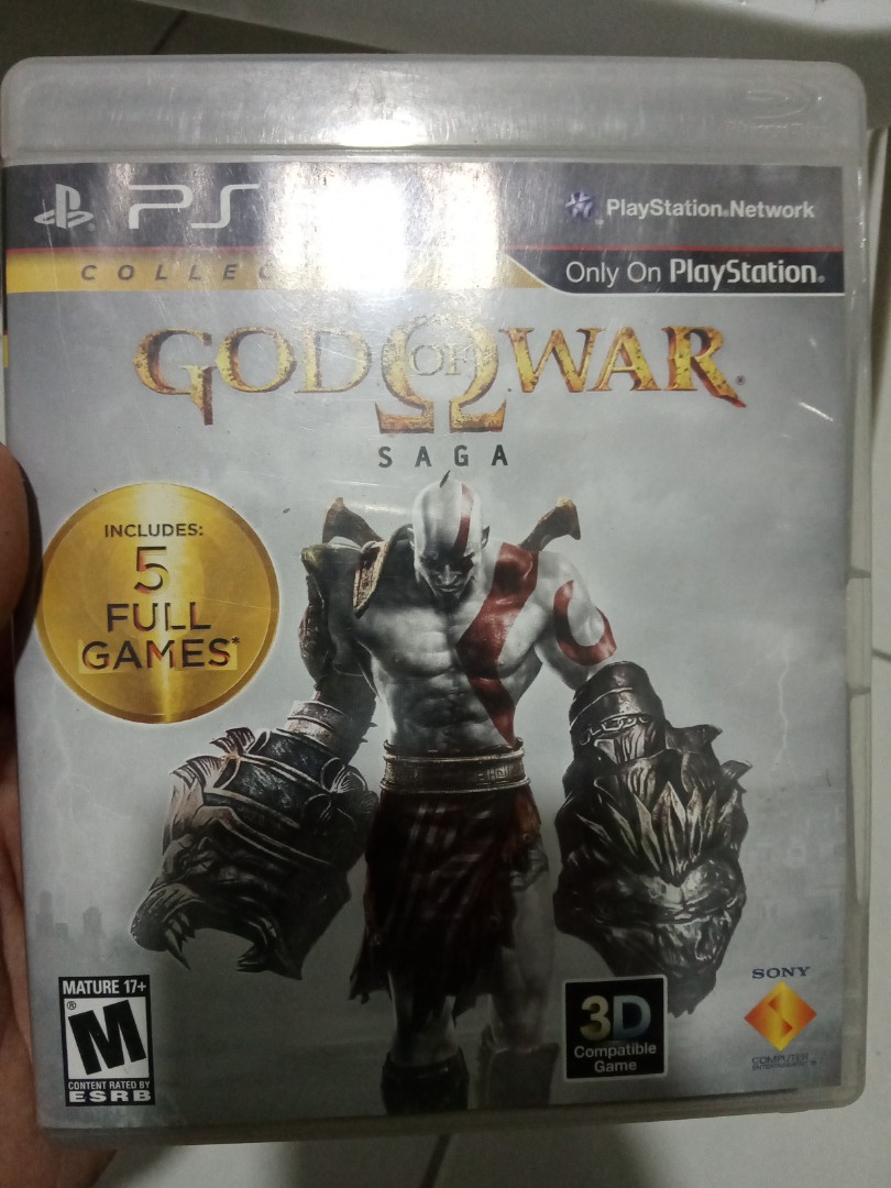 God of war saga collection 3 in 1, Video Gaming, Video Games