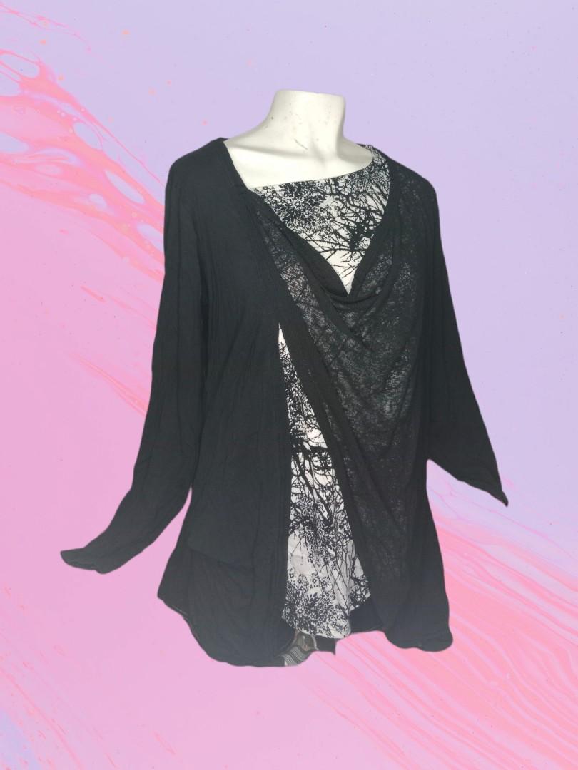 Goth /Grunge/Punk top (Category: Longsleeves) located in Baguio. Submitted by chloevalor (Listing ID 1153396328, Image 3). Description: Medium to Large.
