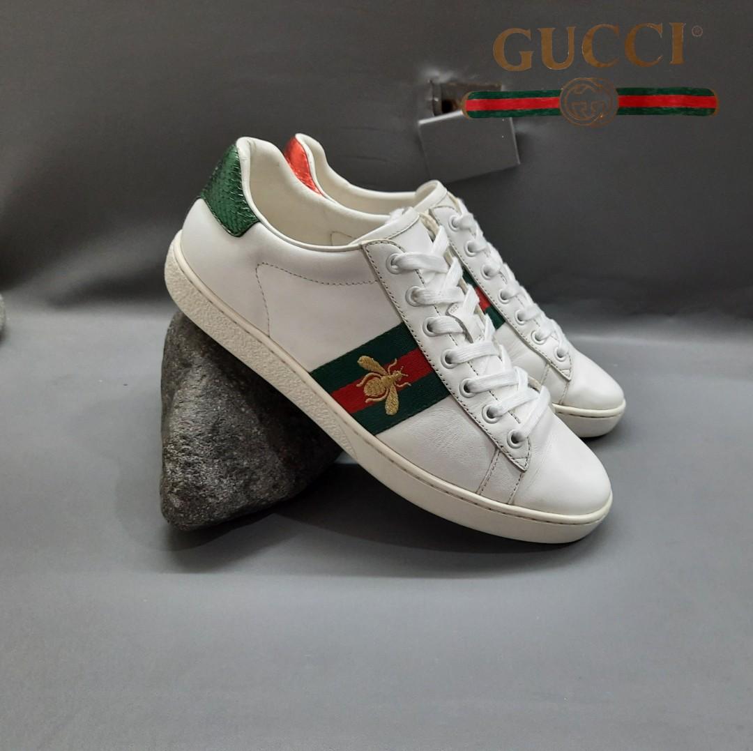 gucci bee trainers
