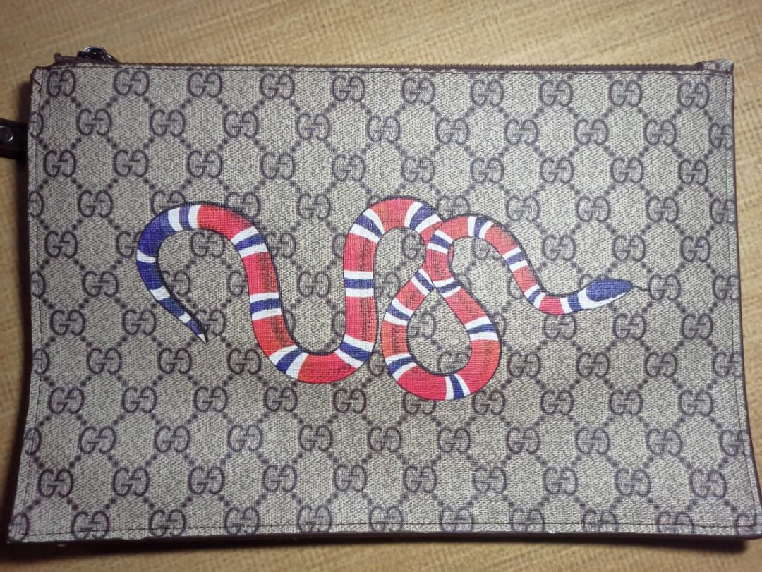 Gucci snake clutch bag shop