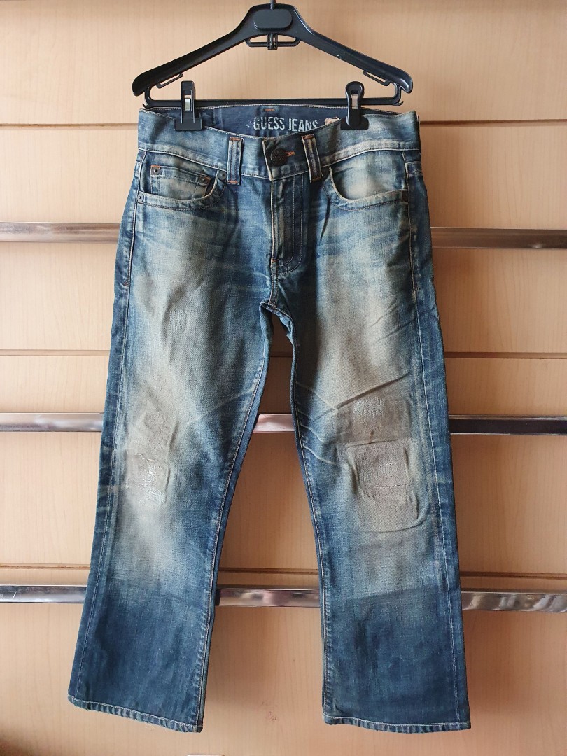 GUESS JEANS Vintage 90s Men's Faded 