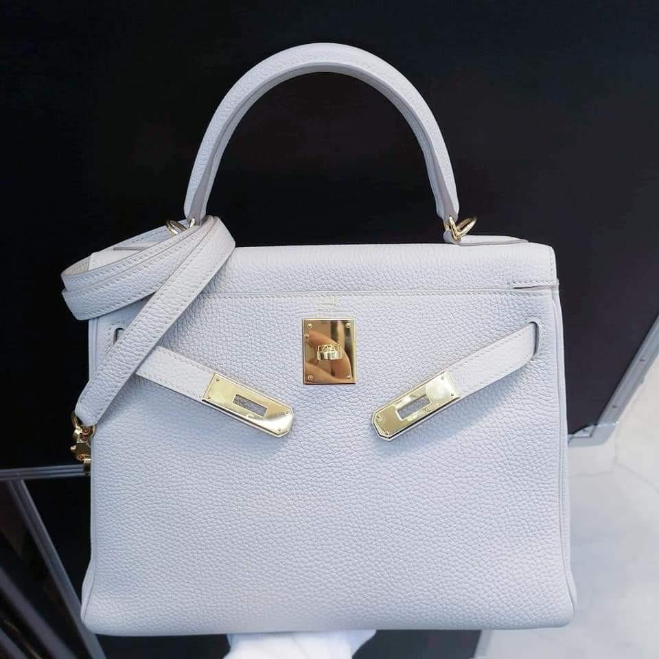 Hermes Kelly 28 - HSS Gris Mouette, Luxury, Bags & Wallets on Carousell