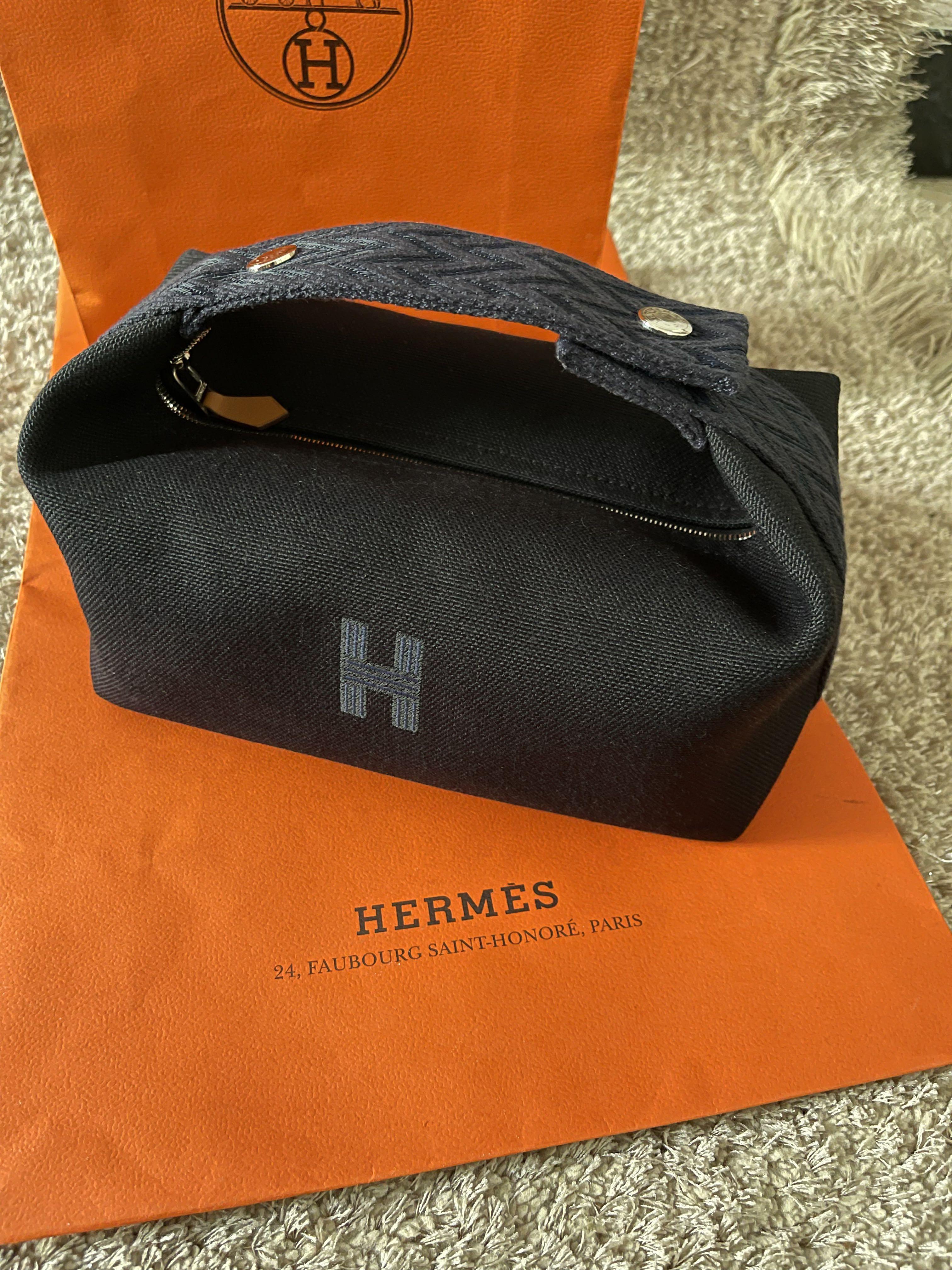 Hermes pouch shop bag