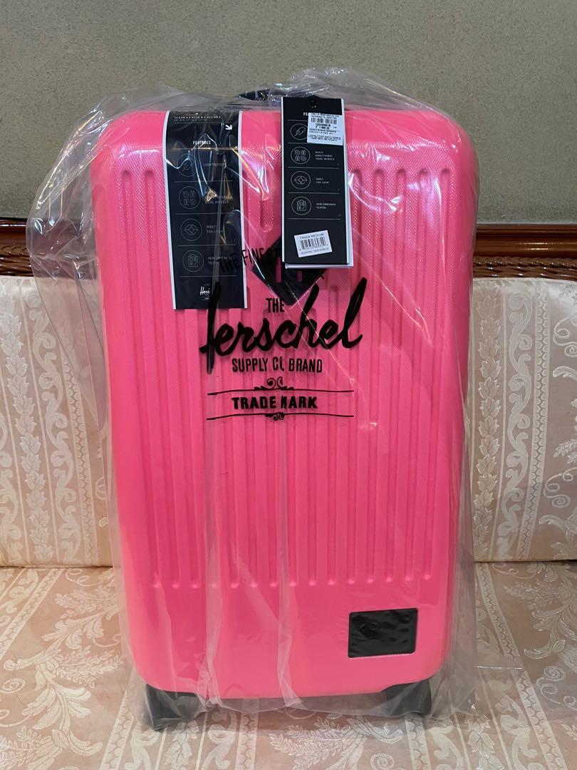 Herschel pink top carry on