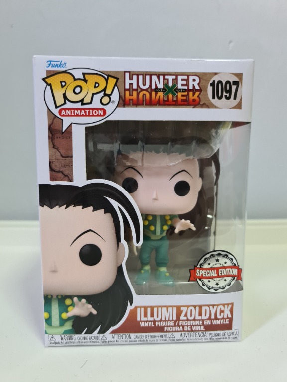 Funko POP! Hunter X Hunter - Illumi Zoldyck #1097 (Exclusive) - Vaulted  Collectibles