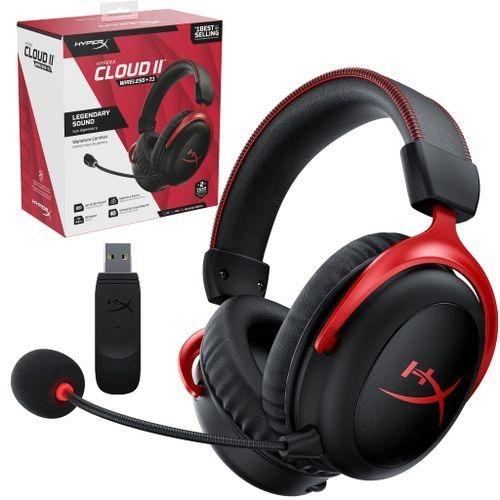 HYPERX Cloud II Wireless Gaming Headset for PC, PS4, Nintendo Switch