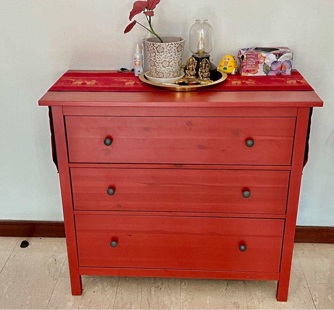 Ikea Chest Of 3 Drawers, Furniture & Home Living, Furniture, Shelves