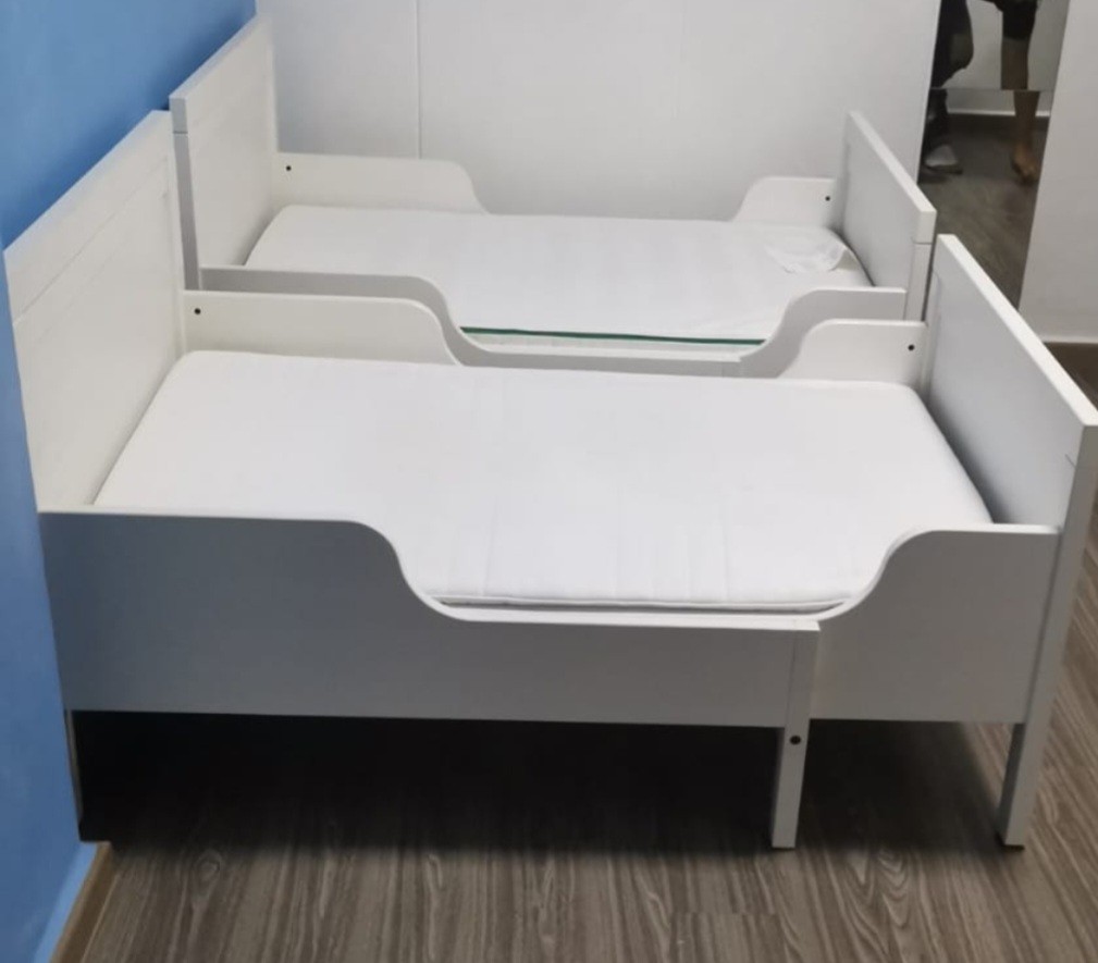 Ikea extendable children bed. (SUNDVIK), Babies & Kids, Baby Nursery