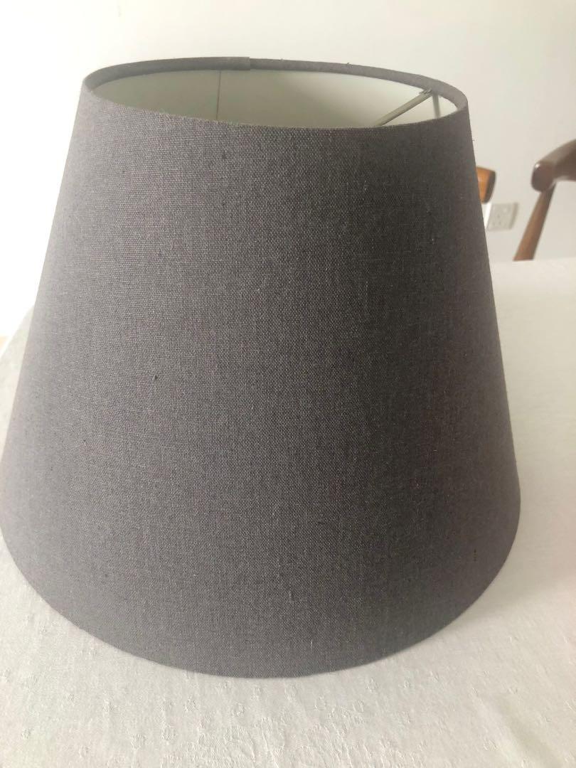 SKOTTORP lamp shade, light gray, 17 - IKEA