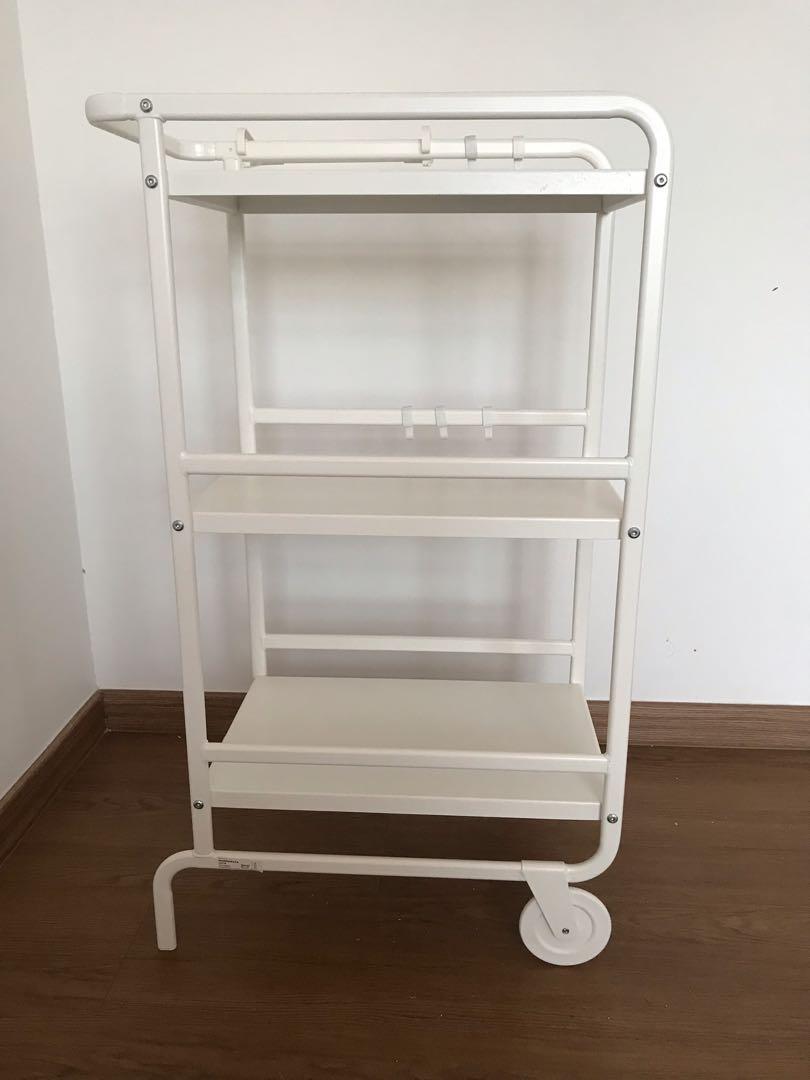 IKEA Sunnersta utility trolley cart, Furniture & Home Living, Furniture