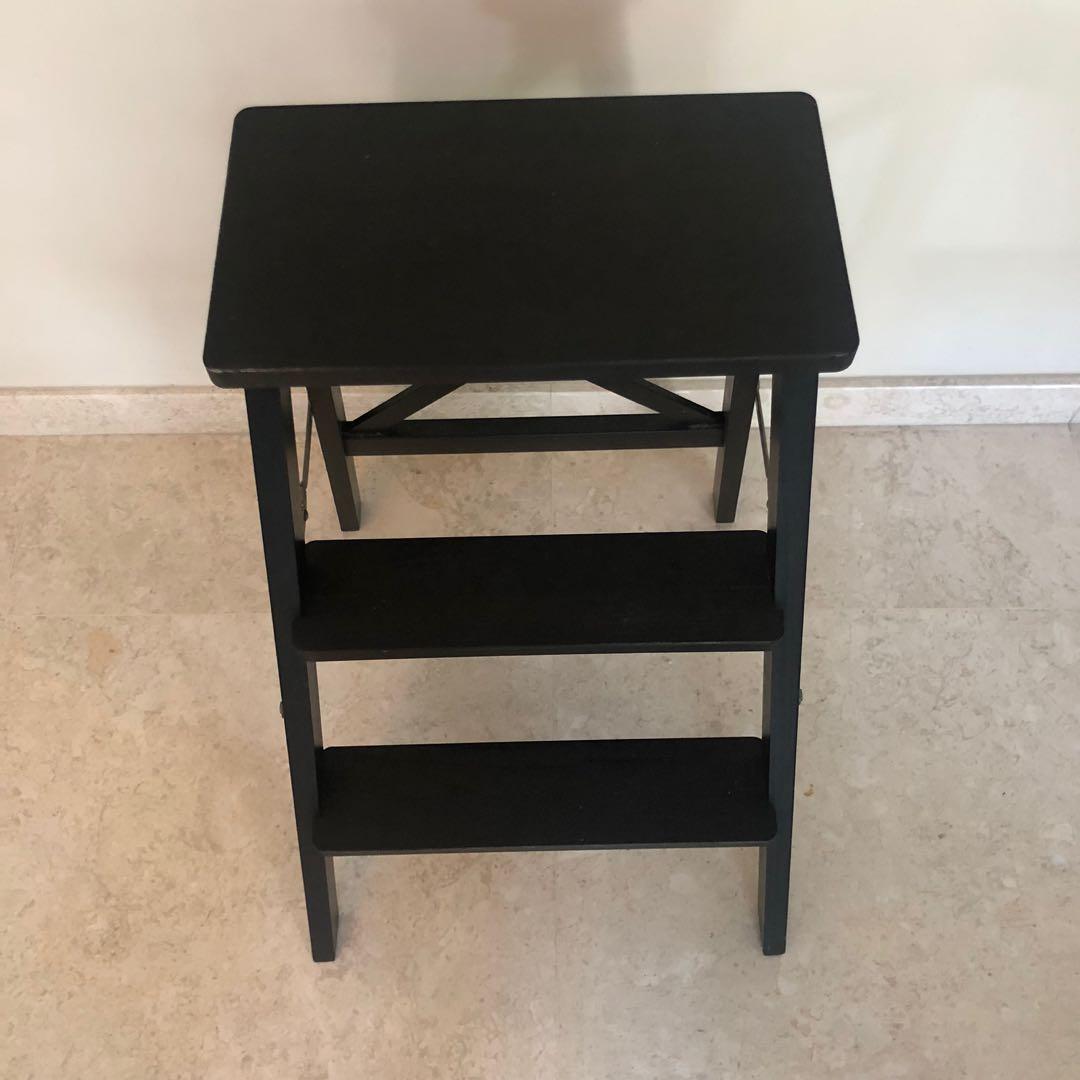 Ikea Solid Wood Ladder Chair, Furniture & Home Living, Home Improvement