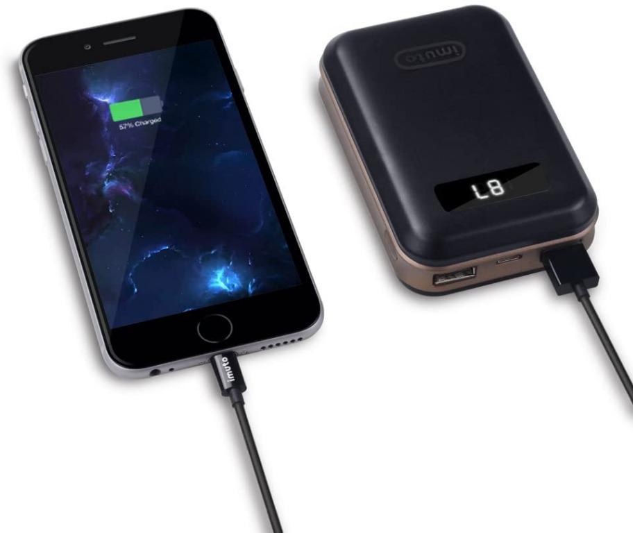 Power Bank 5500mA Portable External Battery Charger F iPhone 11 12 14 Pro  Max XR
