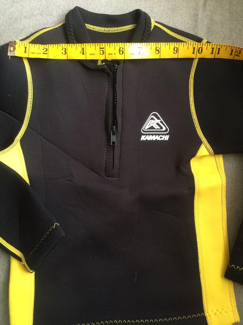 Kids swimwear (Category: Other Baby Bathing & Changing Needs) located in Quezon City. Submitted by katiejoson (Listing ID 1153360695, Image 1). Description: Kamachi size 6-8 neoprene swimwear.