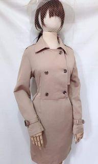 Preloved | Korean Dress Semi-Coat