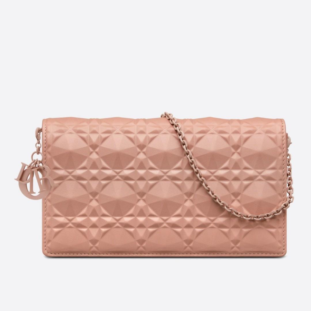 Lady dior calfskin on sale clutch