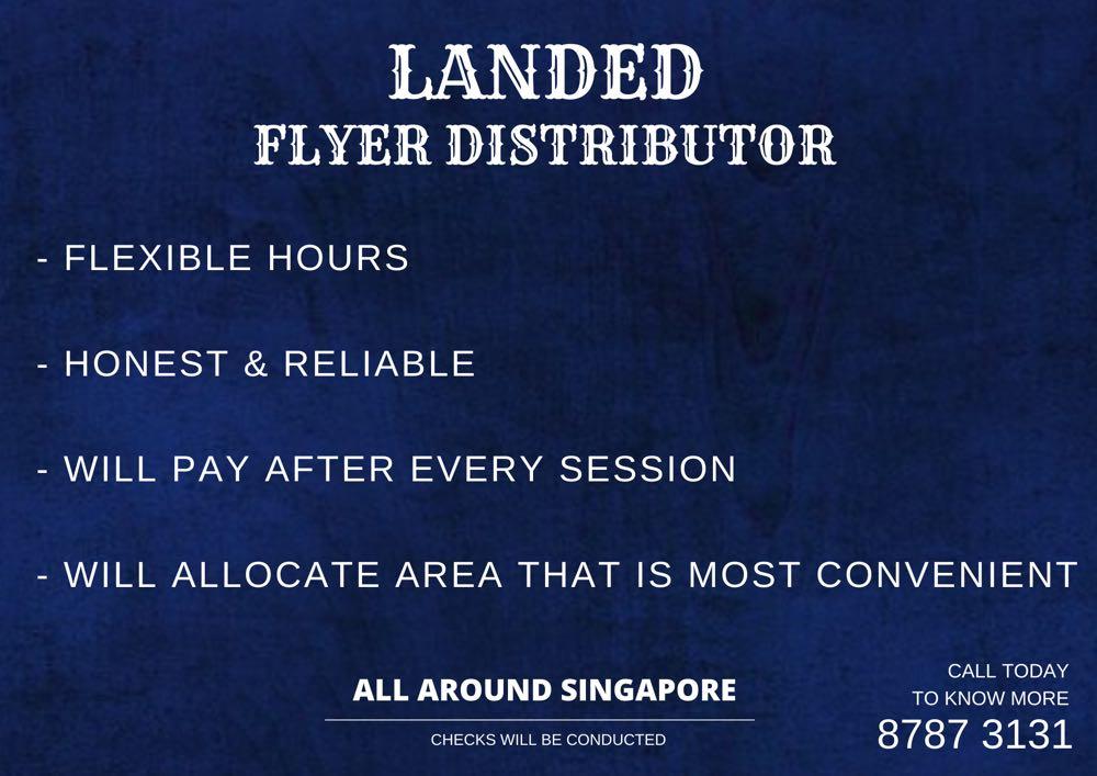 Flyer Distributors on Carousell