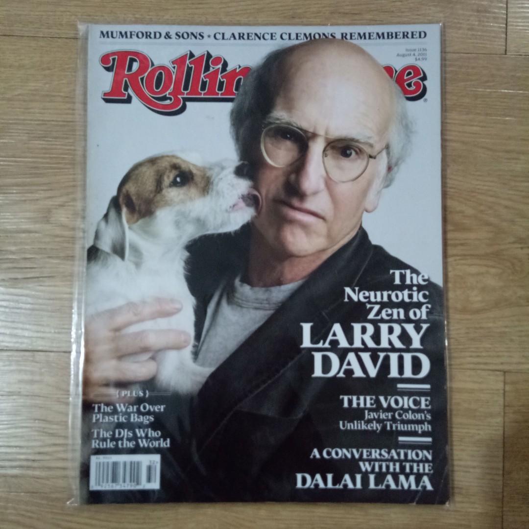 Larry David Rolling Stone Magazine Hobbies And Toys Books And Magazines Magazines On Carousell 4912