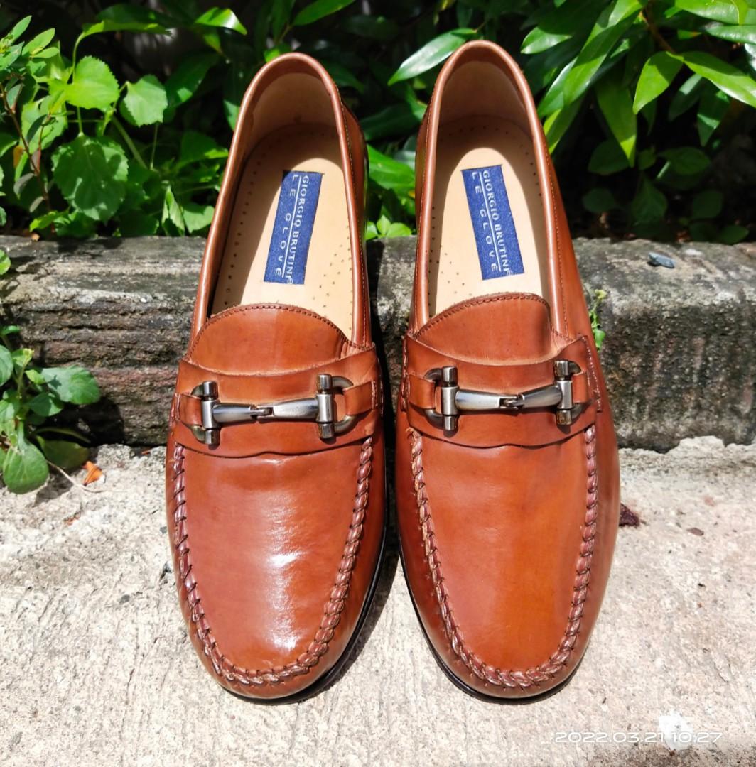 Giorgio Brutini Horse Bit Loafers Genuine Leather Shoes, Men's Fashion,  Footwear, Dress Shoes on Carousell