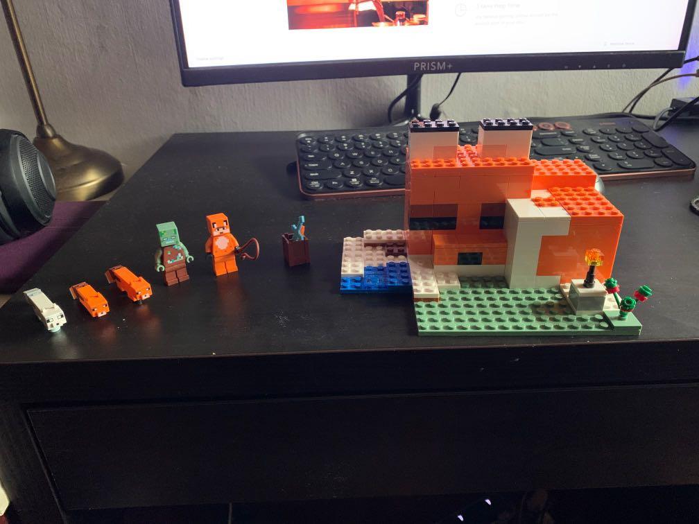 lego fox minecraft