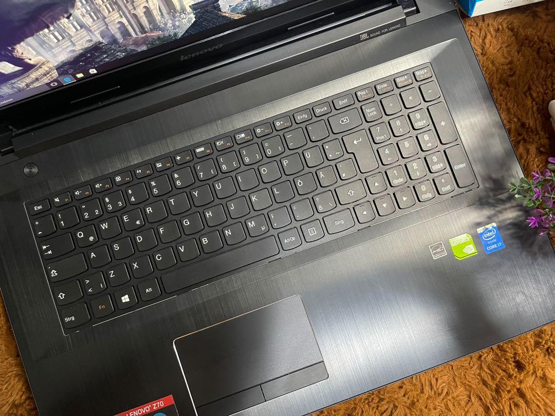 LENOVO Z7080 INTEL CORE i7 16GB RAM/256GB SSD/2GB NVIDIA 840M/17.3INCH