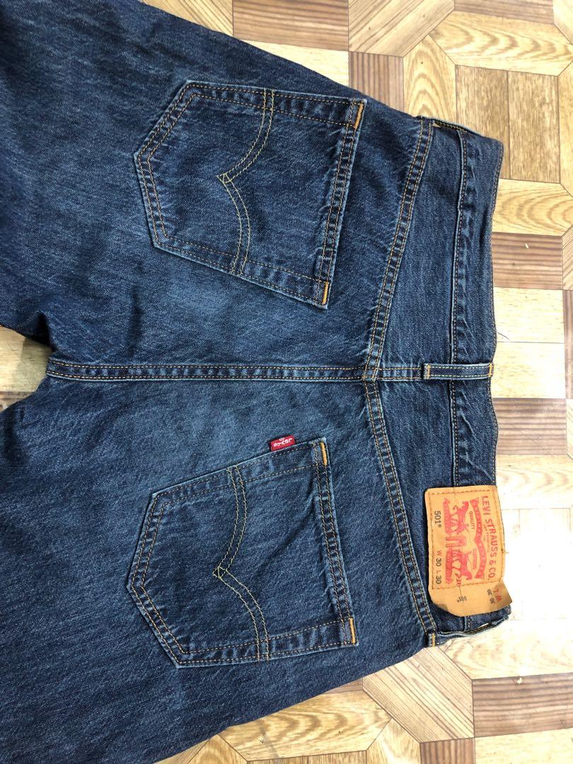 Levi's 501 Blueish Blue Button Fly Men 