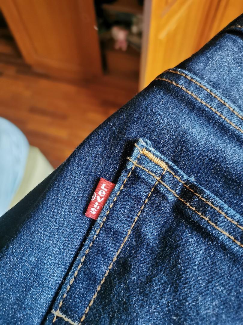 LEVIS 512 SLIM TAPERED RAW DENIM, Men's Fashion, Bottoms, Jeans on Carousell