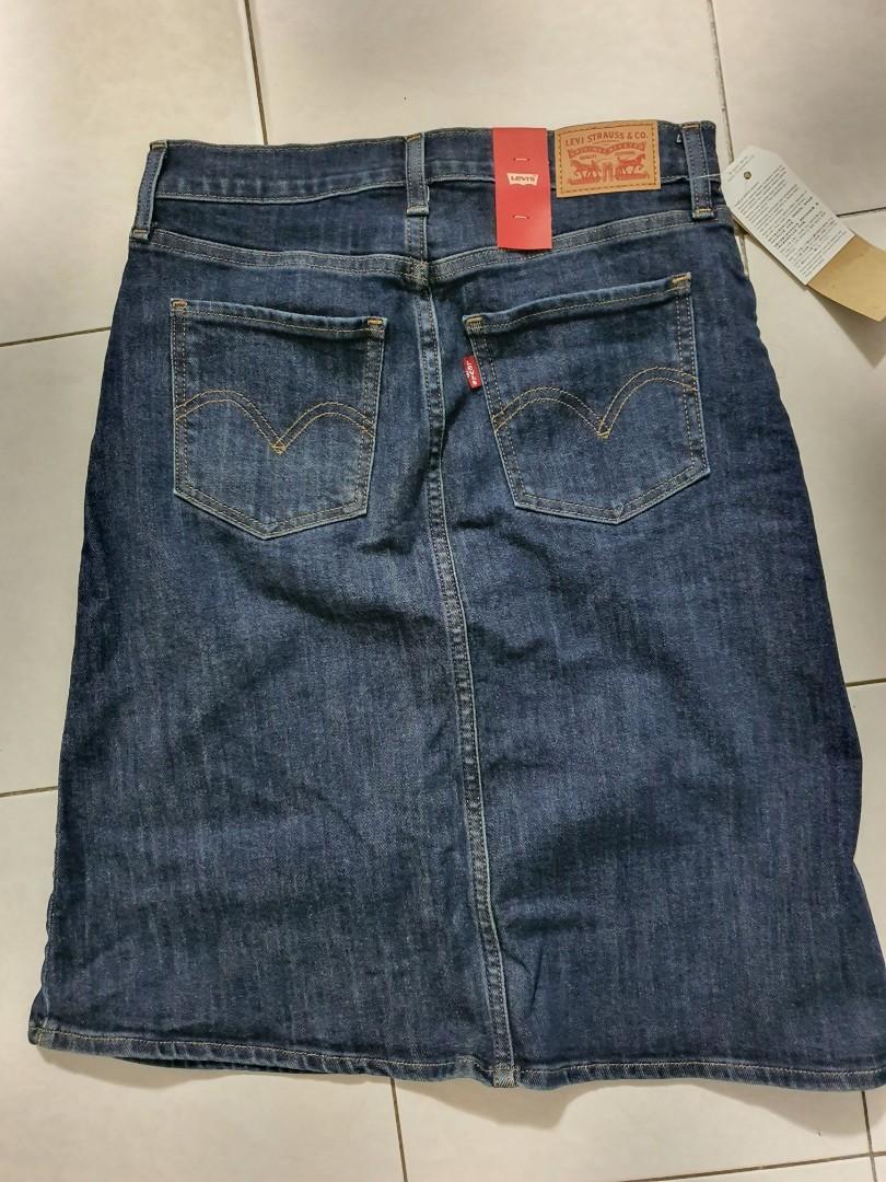 Skirt labuh jeans on sale levis