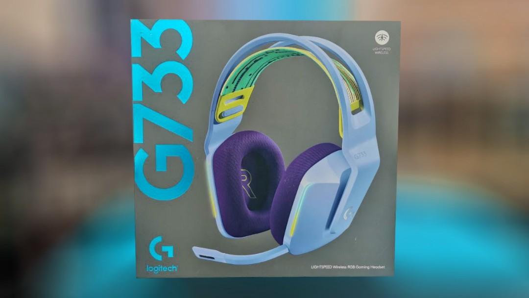 LOGITECH G733 LIGHTSPEED WIRELESS RGB GAMING HEADSET (LILAC) (Category: Headphones & Headsets) located in San Juan City. Submitted by blueswitchpc (Listing ID 1153391546, Image 1). Description: LOGITECH G733 LIGHTSPEED WIRELESS RGB GAMING HEADSET (LILAC). Discounted Price for Bulk Orders‼️ Message us to place your order. Specs Details: https://www.logitechg.com/en-ph/products/gaming-audio/g733-rgb-wireless-headset.981-000867.html?fbclid=IwAR1Y9CQ