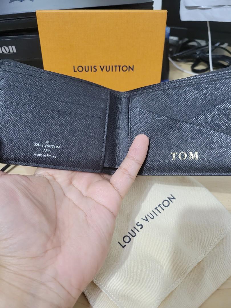 Authentic Louis Vuitton Damier Graphite Portefeuille Long Modulable Bifold Walle