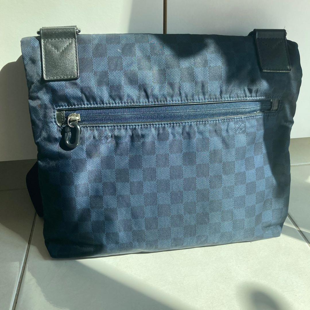 Blue Damier Nylon LV Cup Alize Crossbody Bag N41251 – LuxUness