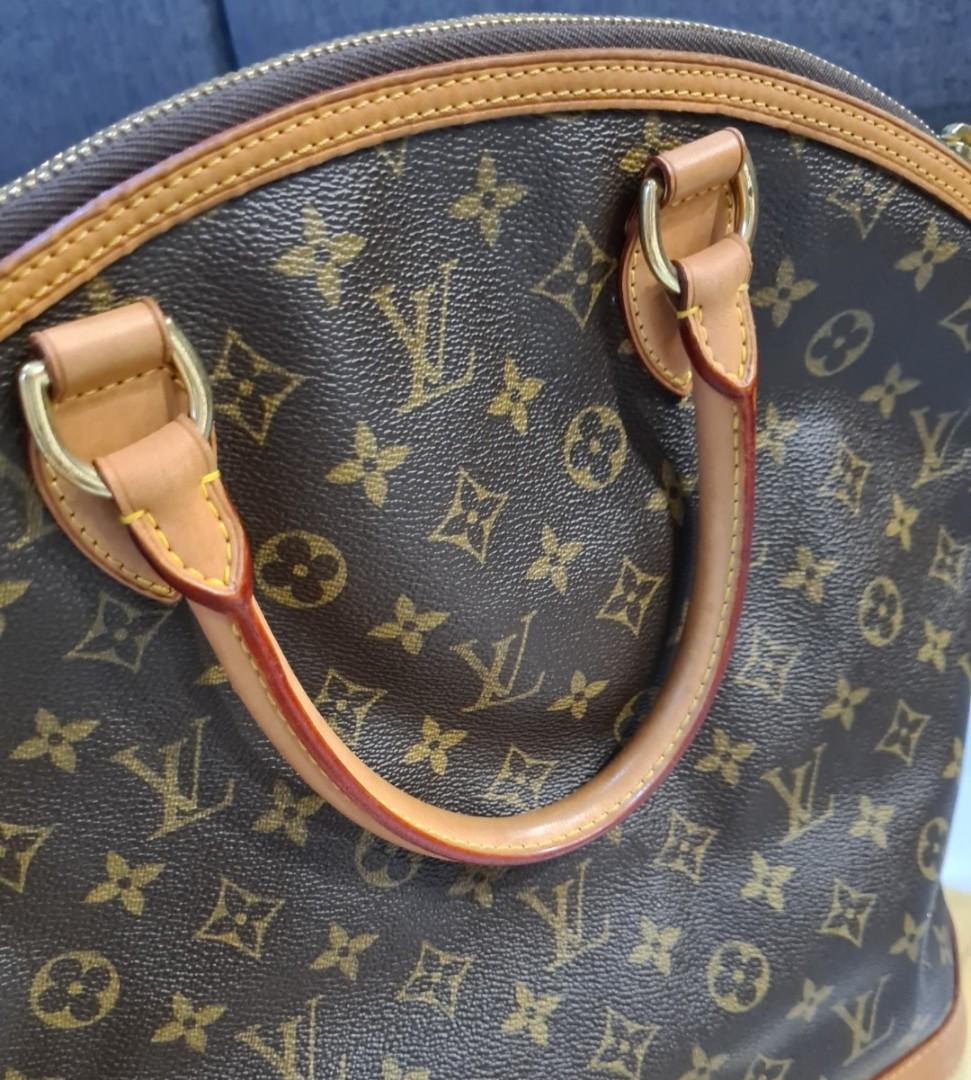 louis vuitton monogram nylon desire lockit vertical MM marine - vintage,  Women's Fashion, Bags & Wallets, Tote Bags on Carousell