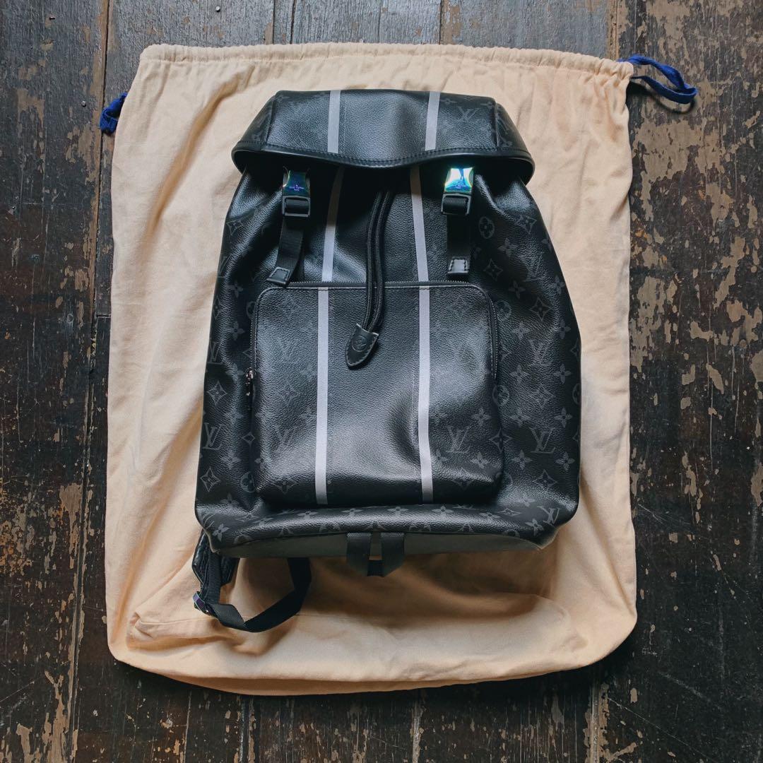 Louis Vuitton x Fragment Monogram Eclipse Zack Backpack, Men's Fashion,  Bags, Backpacks on Carousell