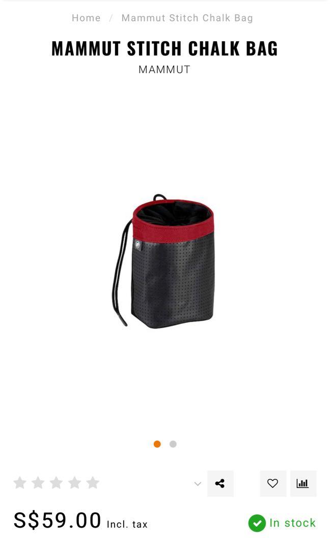 Stitch hotsell chalk bag