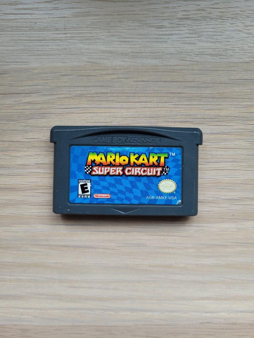 Mario Kart Super Circuit Gameboy Advance Nintendo GBA Game Boy Cartridge,  Video Gaming, Video Games, Nintendo on Carousell