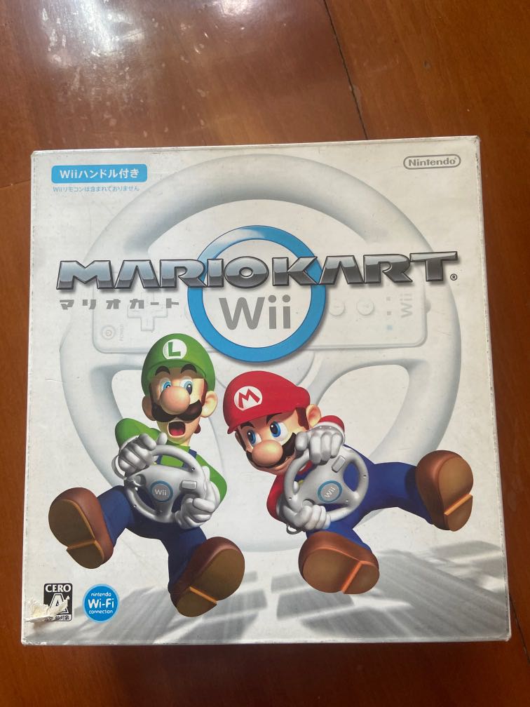 MarioKart Mario Cart Wii game 連軚盤, 電子遊戲, 電子遊戲, Nintendo 任天堂 Carousell