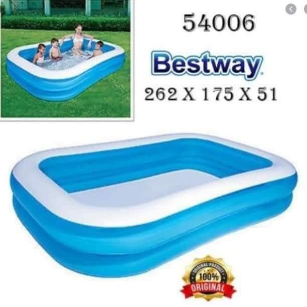 Medium SWIMMING POOL WITH ELECTRIC PUMP🥰🥰 (Category: Bathtub & Bath Accessories) located in Quezon City. Submitted by kutiekath (Listing ID 1153520657, Image 1). Description: .