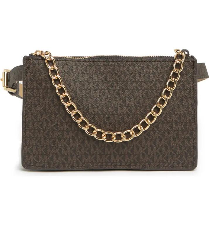 Michael Kors Belt Bag with Pull Chain