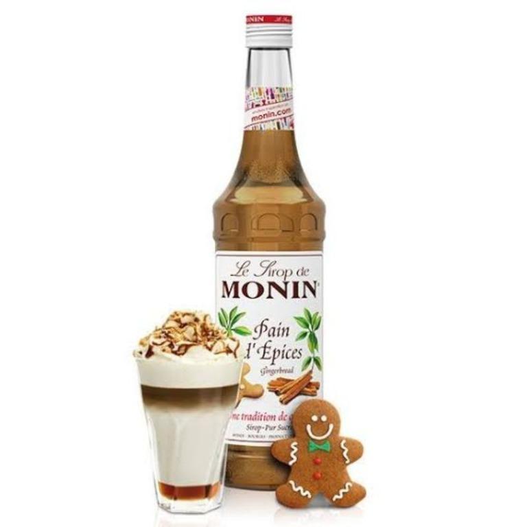 MONIN GINGERBREAD COFFEE SYRUP 700ML, Food & Drinks, Other Food