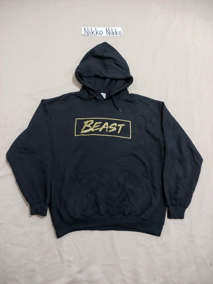 Gold mr hotsell beast hoodie