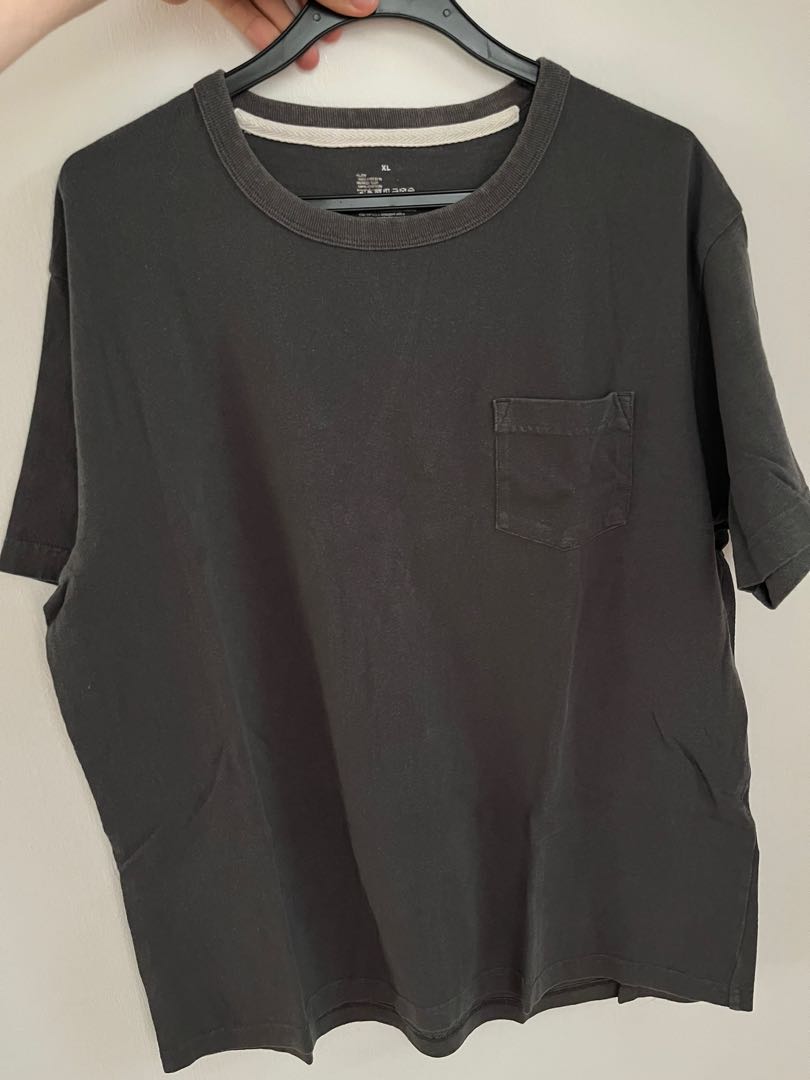 MUJI Men Heavy Weight Jersey T-shirt