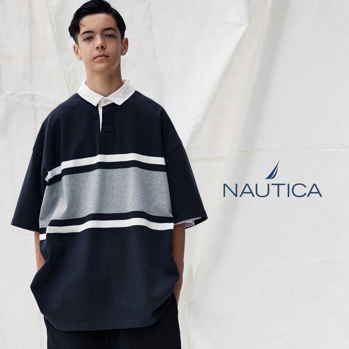 NAUTICA “TOO HEAVY” Rugger Shirt SSZ