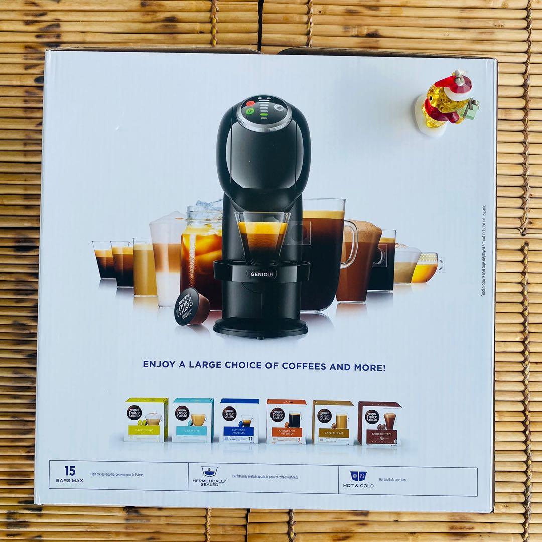 Nescafe Dolce Gusto Genio s Plus Coffee Machine with FREE 1 Box of