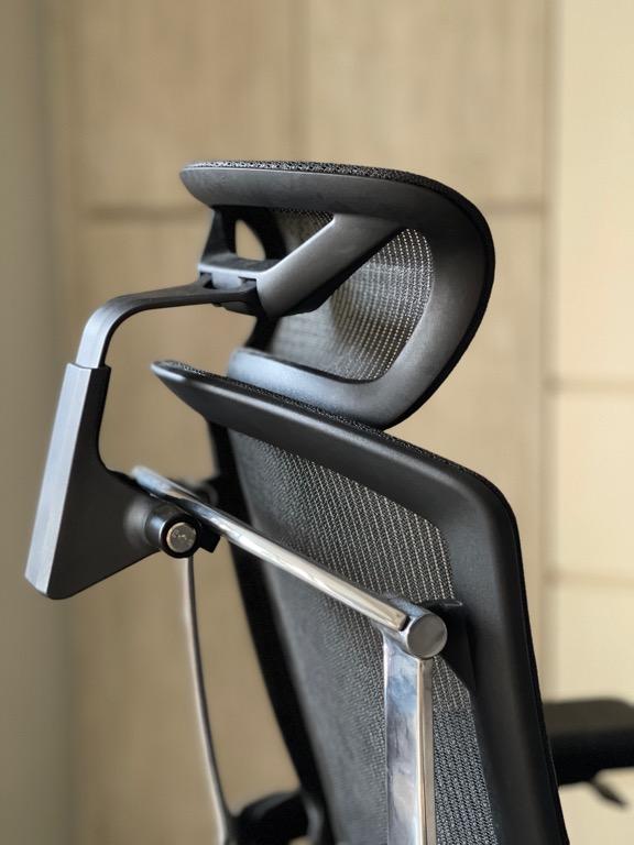 SecretLab NeueChair Silver with Headrest Furniture Home