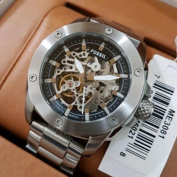 NEW Fossil Modern Machine Automatic Stainless Steel Mens Watch ME3081 Luxury Watches on Carousell