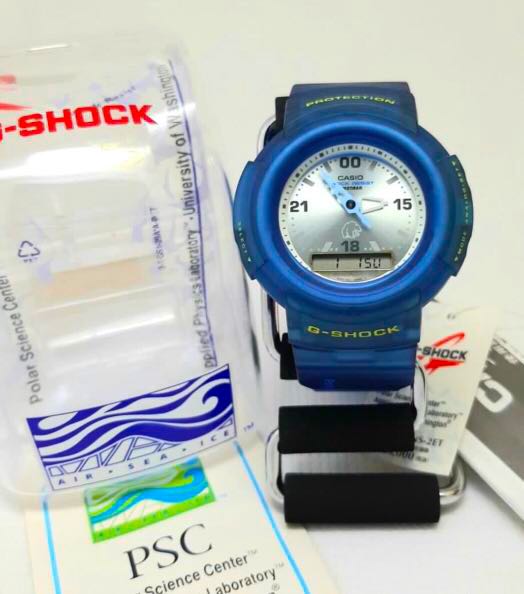 New Old Stock G Shock X PSC AW500 Polar Bear Science Centre