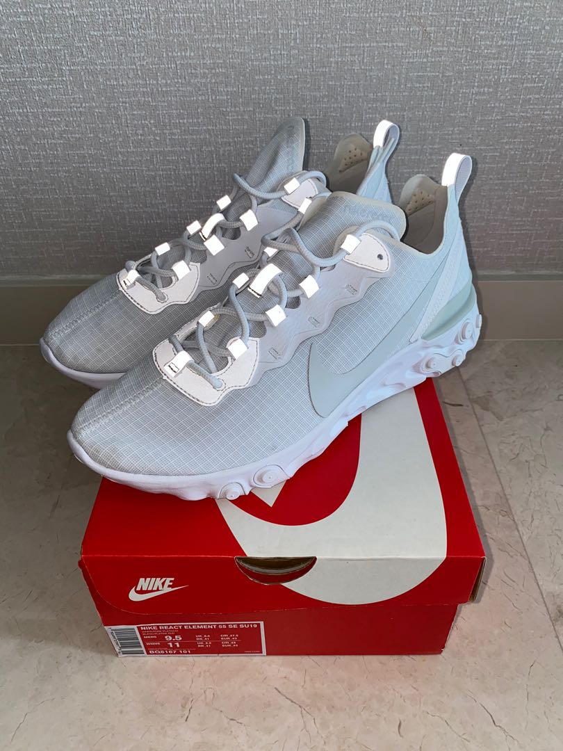 React element store 55 white red