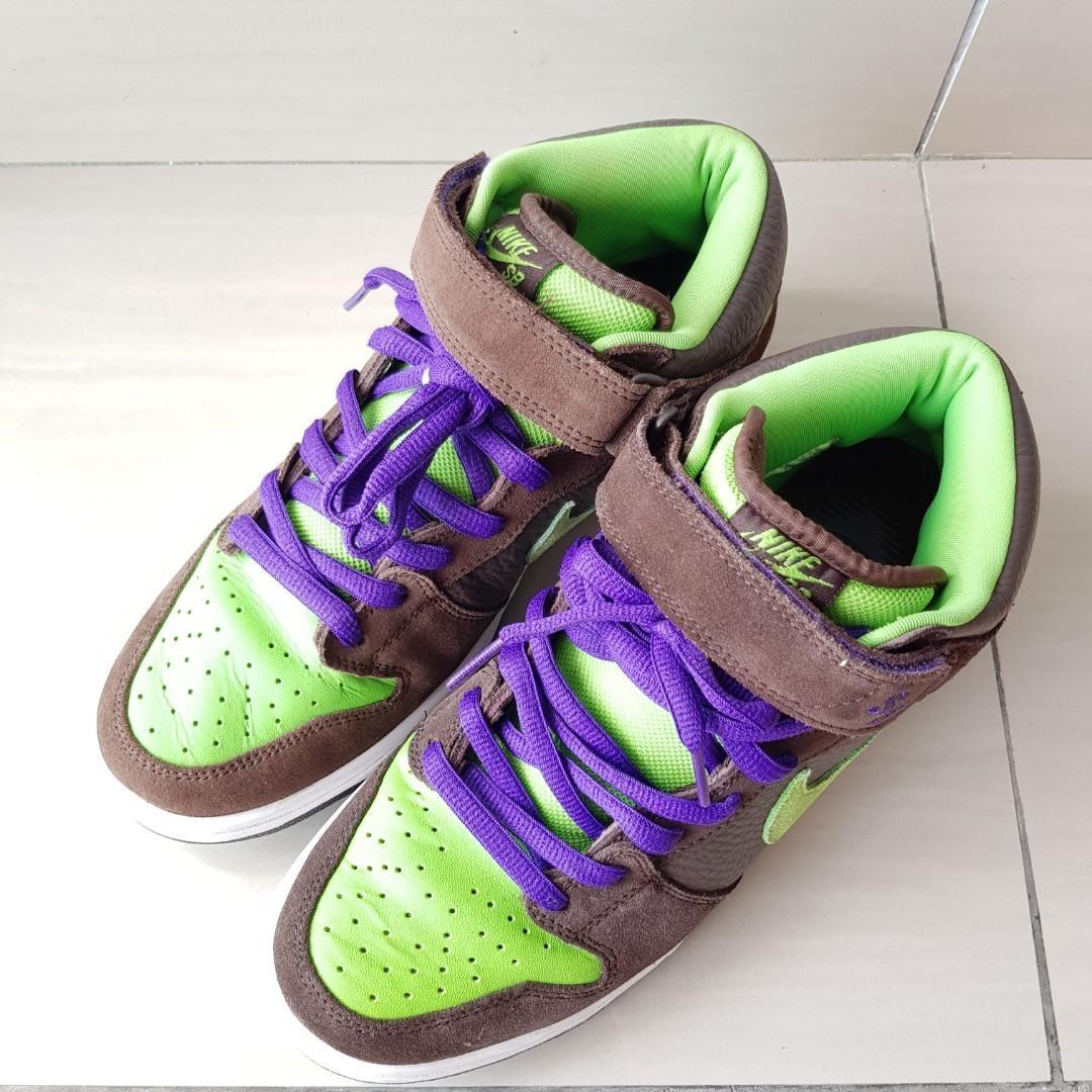 Nike Sb Donatello dunks Men s Fashion Footwear Sneakers on Carousell