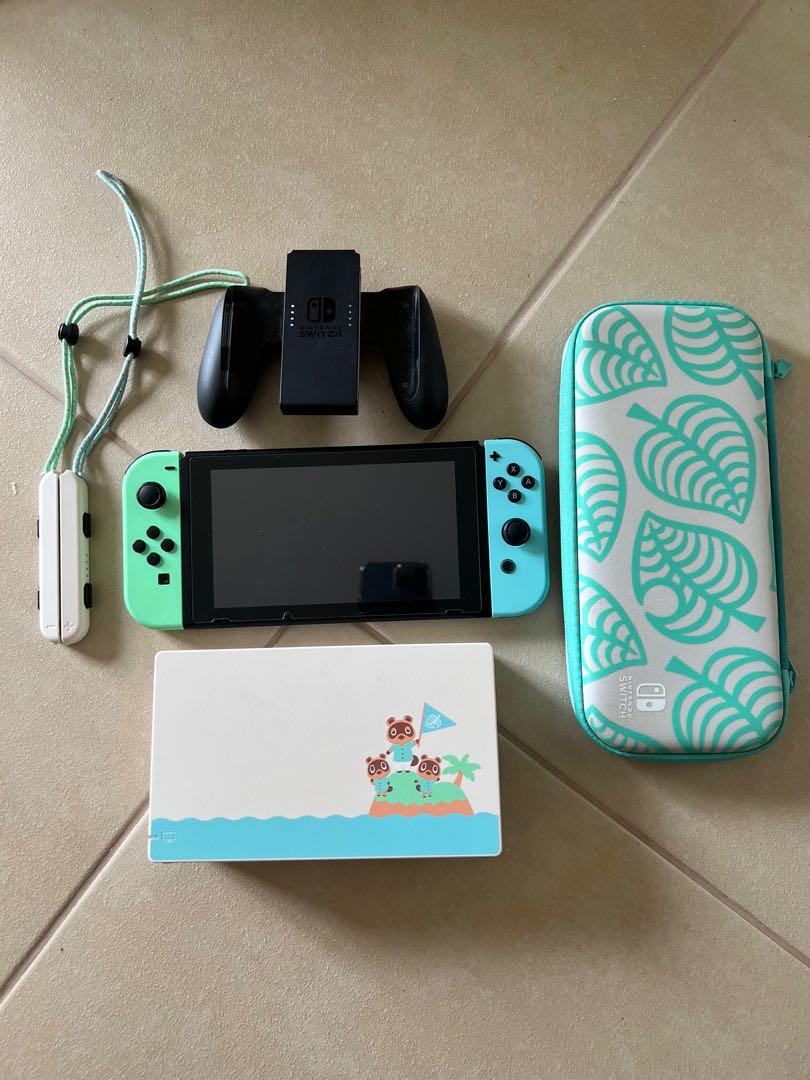 Nintendo Switch Console V2 [Animal Crossing Asian Edition], Video ... image.